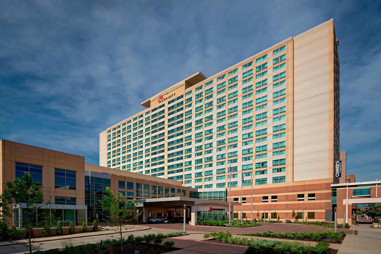 Hotel Indianapolis Marriott Downtown Exterior foto
