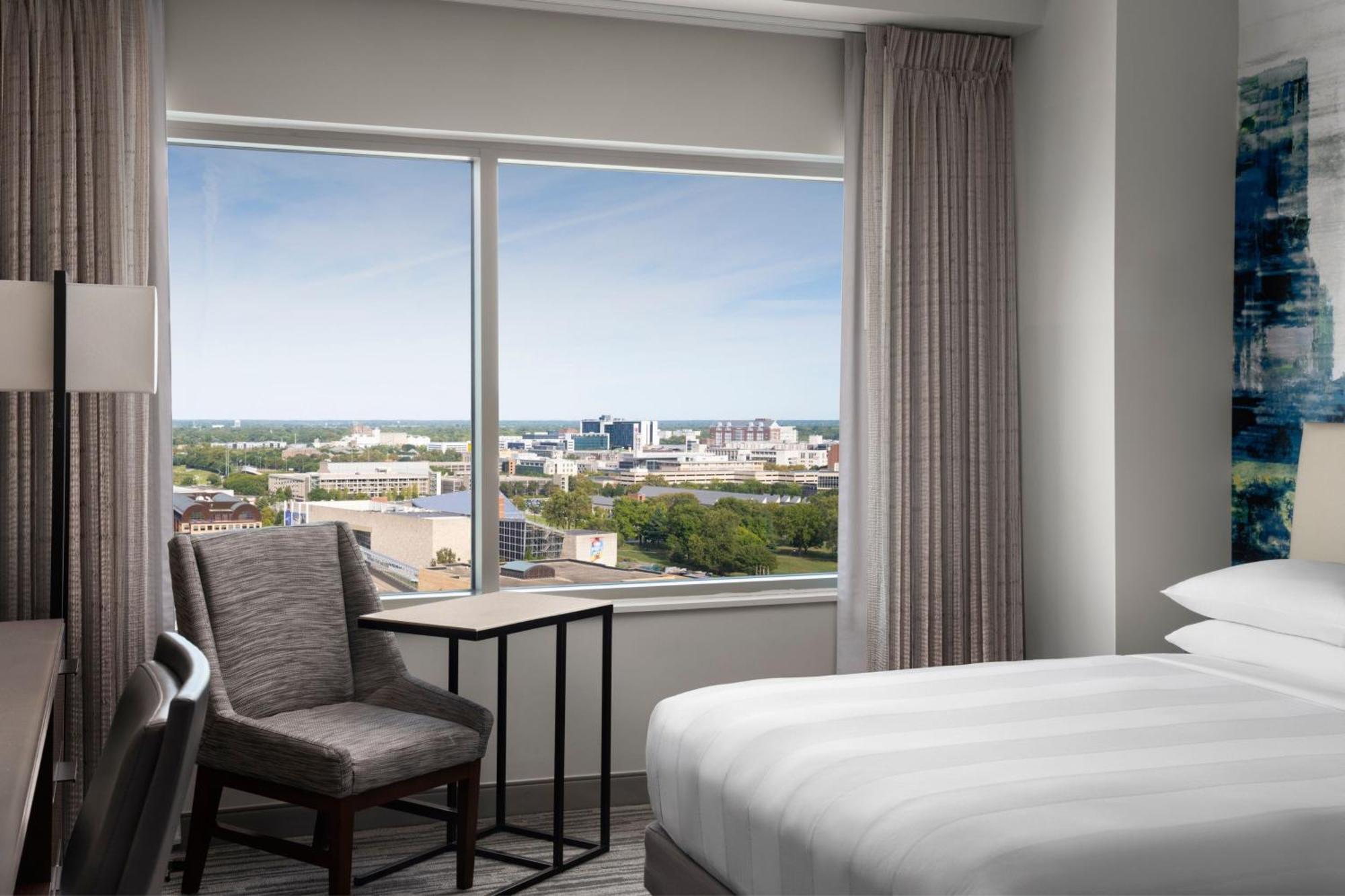 Hotel Indianapolis Marriott Downtown Exterior foto